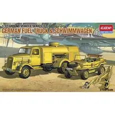 1/72 German Tank- und Schwimmwagen