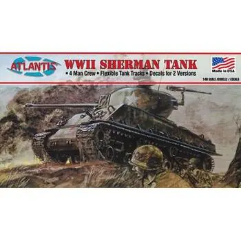 1/48 WWII Sherman Tank