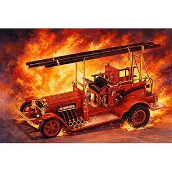 1/24 Tom Daniel Fire Iron Old Time Fire Engine Show Rod