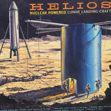1/156 Helios nuklearbetriebenes Mondlandefahrzeug