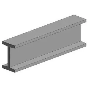 I-Profil, 350x2,0X1,3 mm, 4 Stück