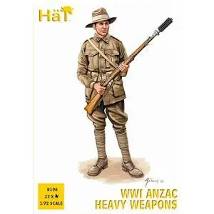 1/72 WWI ANZAC schwere Waffen