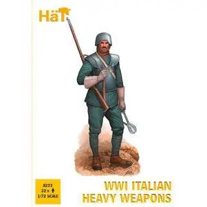 1/72 WWI Italienische gepanzerte Infanterie