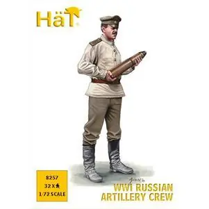 1/72 WWI Russische Artillerie-Mannschaft