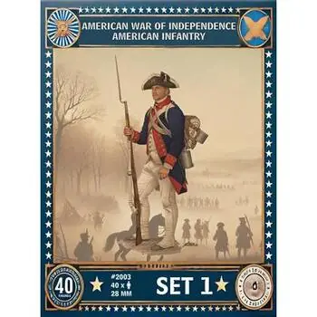 28 mm Amerikanische Infanterie Set 1