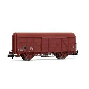 SNCF, 2-tlg. Set 2-achs. gedeckte Güterwagen G4
