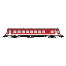 DB AG, vierachsiger Dieseltriebwagen BR 627.0, rot, Ep. VI DB AG, vierachsiger Dieseltriebwagen BR 627.0, rot, Ep. VI