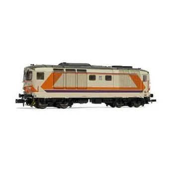 FS, Diesellokomotive D.445 der 3. Bauserie mit vier Stirnlampen