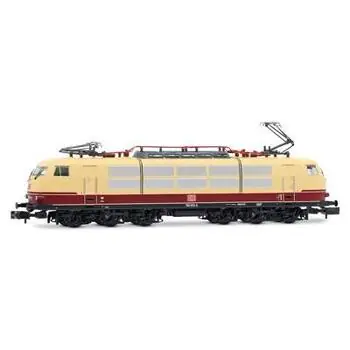 DB AG, Elektrolokomotive 750 003, lange Karosserie, rot/beige, ep. V
