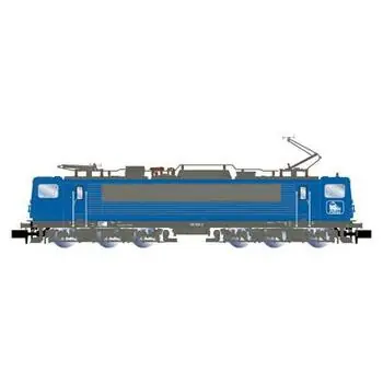 Press, Elektrolokomotive BR 155, Einarm-Stromabnehmer, blau, Ep. VI, DCC-Sound