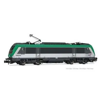 SNCF, BB 436242, silber/grüne FRET-Lackierung mitCasquette-Logo, Ep. V, DCC-Sound