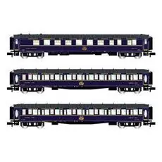 CIWL, 3-tlg. Set, Train Bleu Reisezugwagen