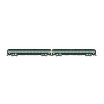 SNCF, 2-tlg. Set DEV AO Reisezugwagen B10