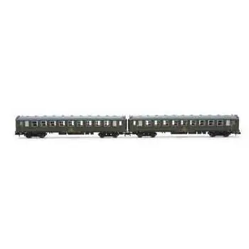 RENFE, 2er-Pack 5000 Wagen, 2 x BB4 2. Klasse, Ep.IV