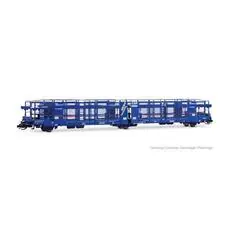 Transfesa, 3-achsiger Autotransporter Mega Car Carrier, blau mit Originallogo, Ep. V Transfesa, 3-achsiger Autotransporter Mega Car Carrier, blau mit Originallogo, Ep. V