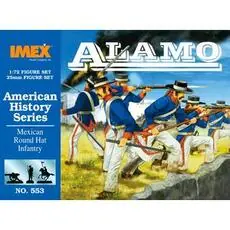 1/72 Amerikanische Geschichte:Mexikanische Rundhut-Truppen