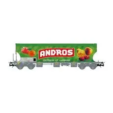 SNCF, vierachsiger Hopperwagen ANDROS zum Transport von Zucker, Grün, Ep. IV