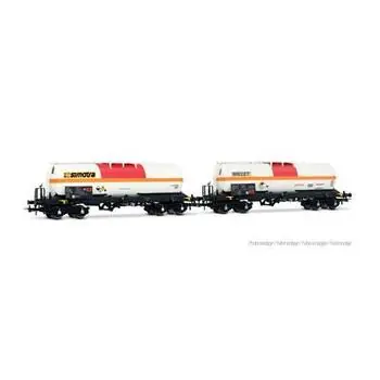 2-teilige Chlor-Tankwagen, F-MISA/Millet + F-VTG/Simotra, Ep. VI