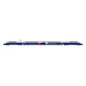 SNCF, 4-tlg. Elektrotriebzug TGV Euroduplex, Silber/Blau