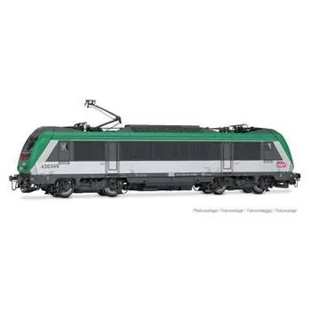 SNCF, Elektrolokomotive 436300 FRET grün/grau, mitSCMT für Italien, Ep. VI