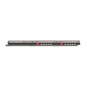 SNCF, TGV Duplex Carmillon, 3-tlg. Ergänzungsset