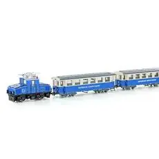 Zugspitzbahn Tal-Lok mit 2 Personenwagen, Ep.V, H0m / 12mm