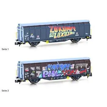 Schiebewandwagen Hbbillns SBB, Ep.VI, Graffiti-Serie (7)