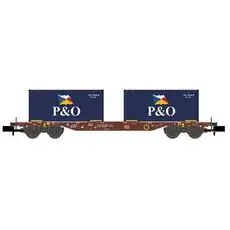 Containerwagen Sgjkkmms 699 DB, Ep.IV, P&O