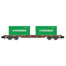 Containerwagen Sgjkkmms 699 DB, Ep.IV, Evergreen