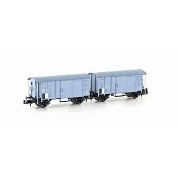 2er Set gedeckte Güterwagen K2 SBB, EP.II