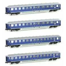 4tlg. TOUROPA Set 1 DB Ep.IIIb 2xBcm53/2xBcm53-60 4tlg. TOUROPA Set 1 DB Ep.IIIb 2xBcm53/2xBcm53-60
