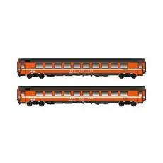 2er Set Personenwagen Bpm, 2.Kl. (UIC Z1) SBB, Ep.IV-V