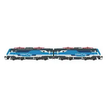 FS Trenitalia, 2er-Set, E.464 neue Intercity-Lackierung blau/hellgrau, Ep. VI, beide motorisier