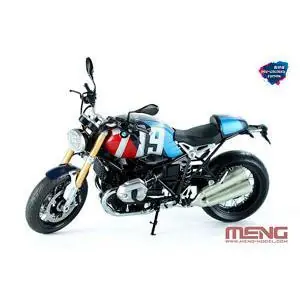 1/9 BMW R nine T, Option 719 Mars, Rot/Kosmos-blau, coloriert