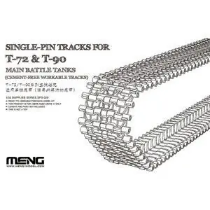 1/35 Einzelne Kettenglieder für T-72 & T-90, Single-Pin