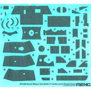 1/35 Sd.Kfz. 171, Zimmerit-Teile