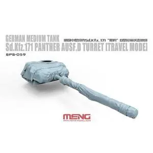 1/35 Sd.Kfz. 171 Panther Ausf.D, Turm mit Abdeckung