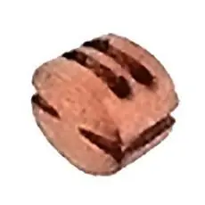 Blöcke, doppelt, Walnuss, 7,0 mm, 40 Stück