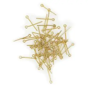 Ösen-Schraube, Messing, 3/32 x 1, 150 Stück