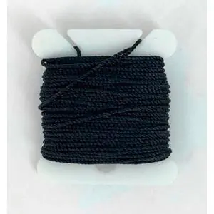Takel-Garn, schwarz, geteert, 0,45 mm x 9,14 Meter