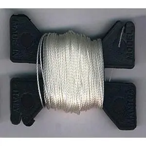 Takel-Garn, weiß, 0,5 mm x 9,14 Meter