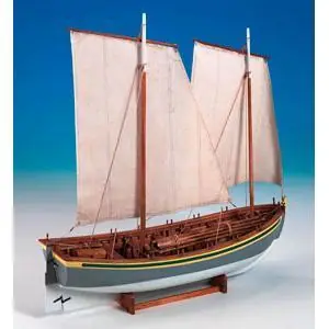 1/16 HMS Bounty, Lang Boot