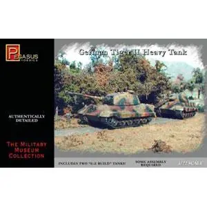 1/72 Tiger II, 2 Stück