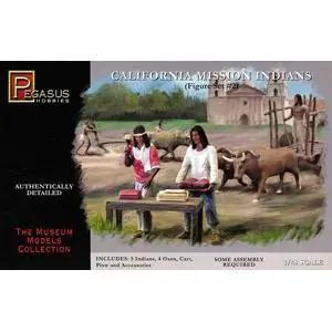 1/48 Amerikanische Geschichte:Kalifornien Mission, Indianer *