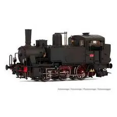 FS, Dampflokomotive Gr. 835, elektrische Lampen, große Westinghouse Pumpe