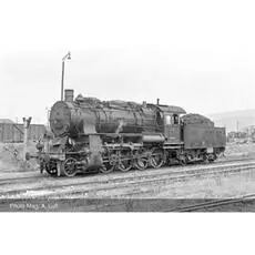 DR, Dampflokomotive Baureihe 56.20, dreidomiger Kessel, Schwarz/Rot
