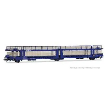 FS, dreiachsiger Autotransporter, modernisierte Laeks 63C BRAMBLES, blau, ep. V