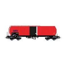 GATX, vierachsiger isolierter Tenderwagen, rot/schwarz, Ep. VI GATX, vierachsiger isolierter Tenderwagen, rot/schwarz, Ep. VI