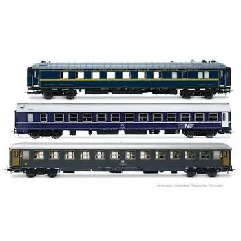 FS, 3er-Set, Exp 234/235 Remus Roma ? Wien, WR Pistoiesi, WLABm MU + UIC-X 2. Cl., Ep. IV-V