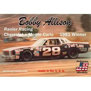 1/25 Bobby Allison #28, Ranier Racing Chevy, 1981 *